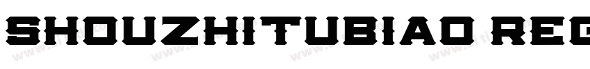 Shouzhitubiao regula字体转换